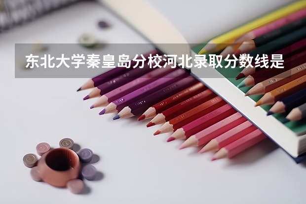 东北大学秦皇岛分校河北录取分数线是多少 2024招生人数预测