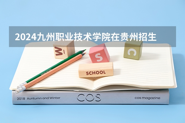 2024九州职业技术学院在贵州招生计划一览表