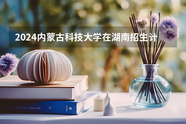 2024内蒙古科技大学在湖南招生计划一览表