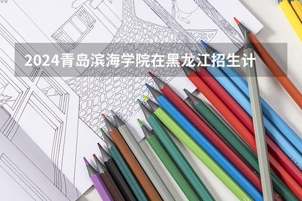 2024青岛滨海学院在黑龙江招生计划一览表