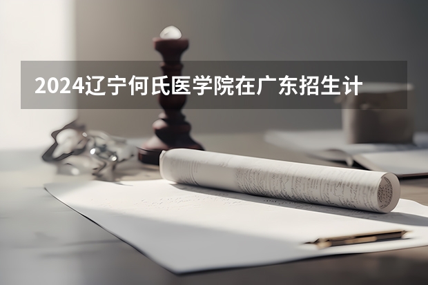 2024辽宁何氏医学院在广东招生计划一览表