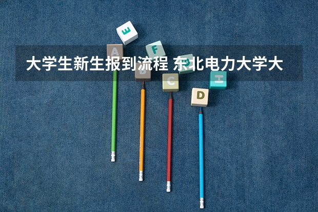 大学生新生报到流程 东北电力大学大一新生开学报到时间和新生入学手册指南