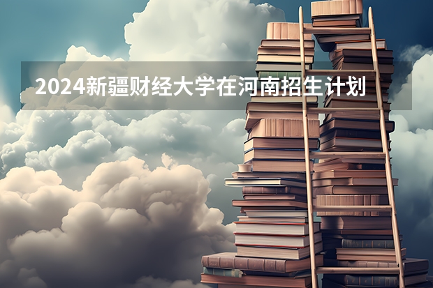 2024新疆财经大学在河南招生计划一览表