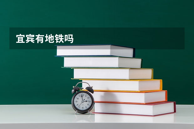 宜宾有地铁吗
