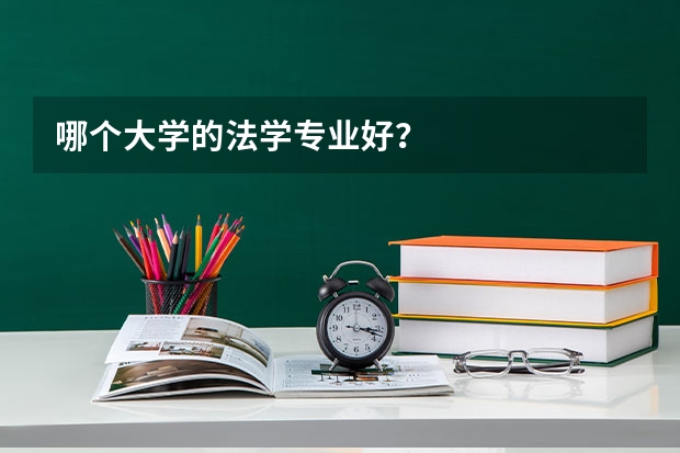 哪个大学的法学专业好？