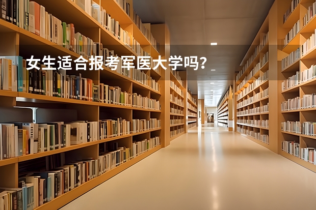 女生适合报考军医大学吗？