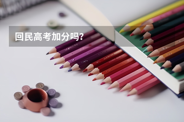 回民高考加分吗？