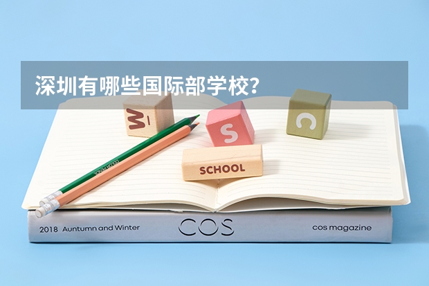 深圳有哪些国际部学校?