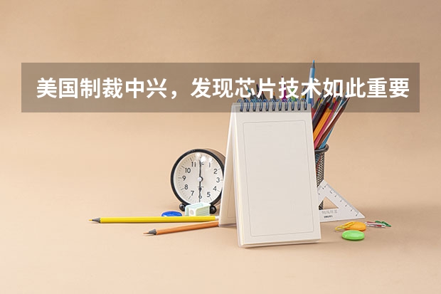 美国制裁中兴，发现芯片技术如此重要，大学中什么专业是研究芯片的？