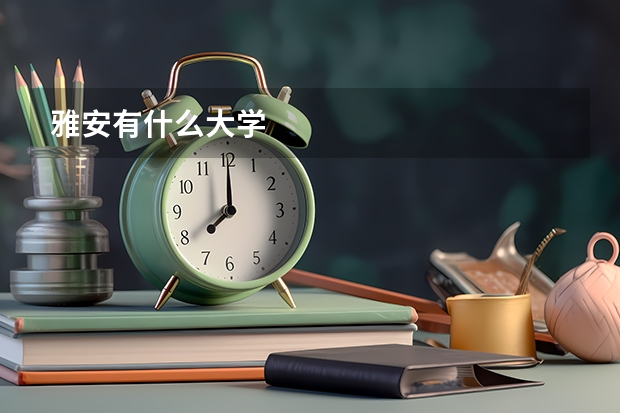 雅安有什么大学