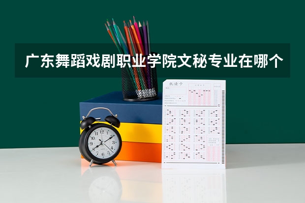 广东舞蹈戏剧职业学院文秘专业在哪个校区?