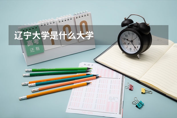 辽宁大学是什么大学