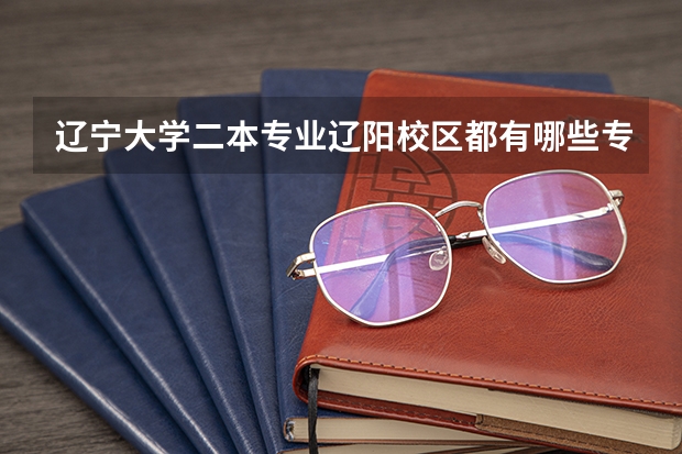 辽宁大学二本专业辽阳校区都有哪些专业，以及学费是多少？
