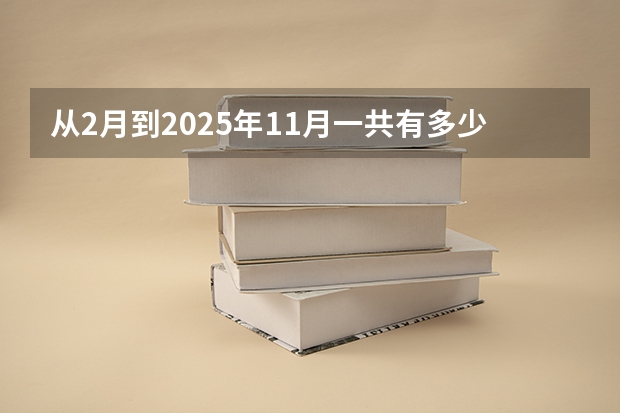 从2月到2025年11月一共有多少个月 是130个月吗?