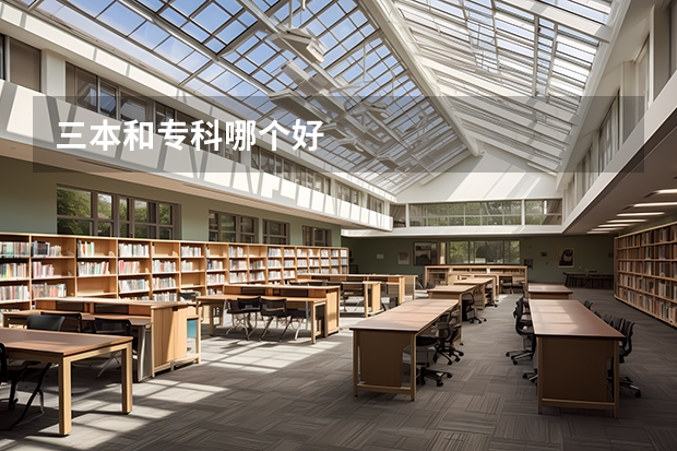 三本和专科哪个好