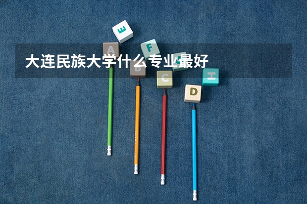 大连民族大学什么专业最好