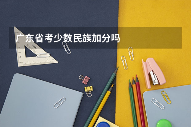 广东省考少数民族加分吗