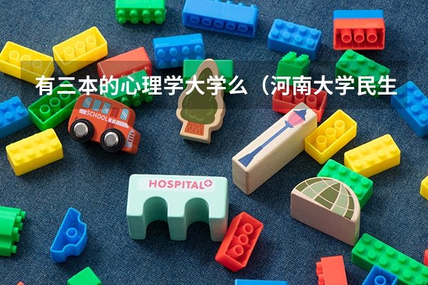 有三本的心理学大学么(河南大学民生学院属于几本)