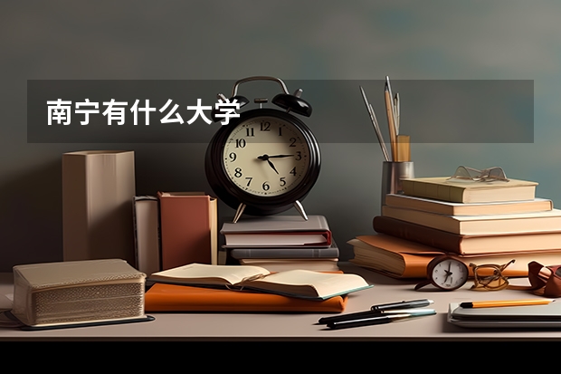 南宁有什么大学