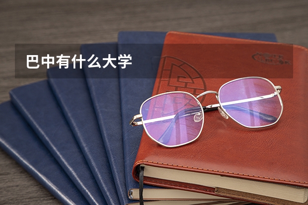 巴中有什么大学