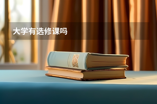 大学有选修课吗