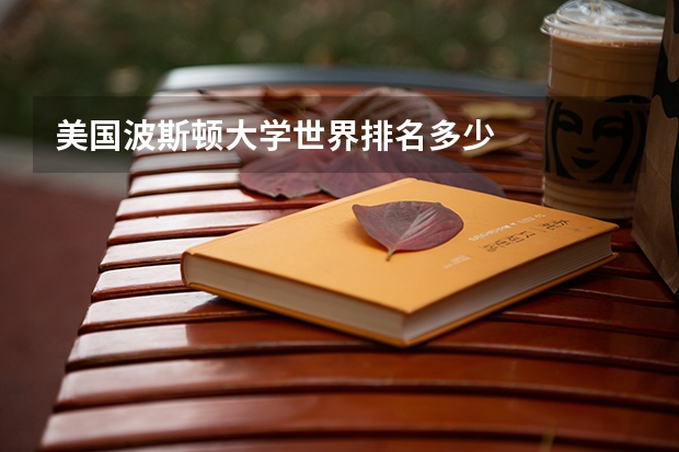 美国波斯顿大学世界排名多少