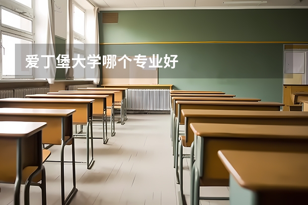 爱丁堡大学哪个专业好