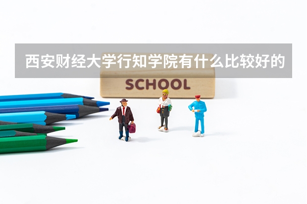 西安财经大学行知学院有什么比较好的专业？