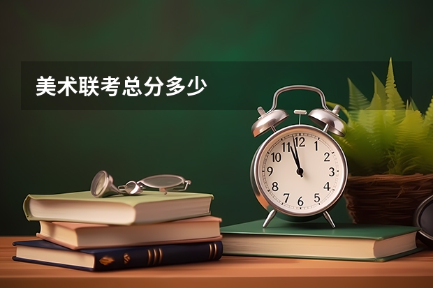 美术联考总分多少