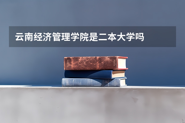云南经济管理学院是二本大学吗